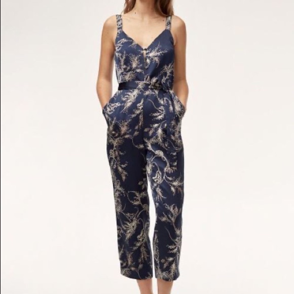 Aritzia Pants - Aritzia Little Moon Petunia Satin Jumpsuit
